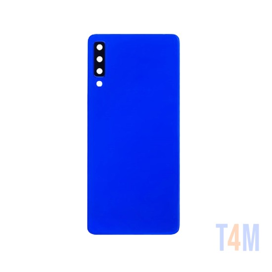 Tampa Traseira+Lente da Câmera Samsung Galaxy A7 2018/A750 Azul